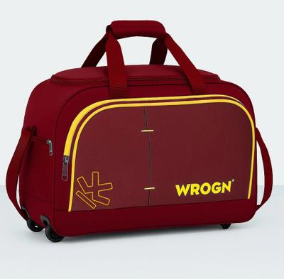 WROGN Duffel Bag Stylish LightWeight Small Travel Duffel Bag Luggage 80L Duffel With Wheels (Strolley)