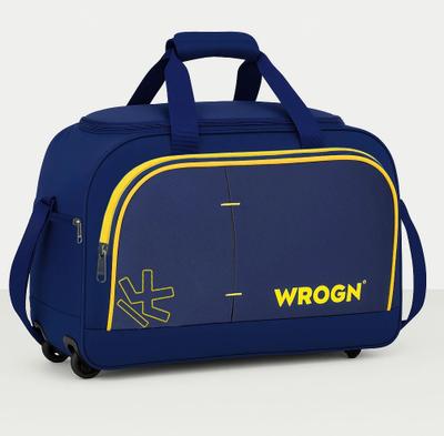 WROGN Duffel Bag-Stylish LightWeight Small Travel Duffel Bag QC Luggage Duffel With Wheels (Strolley)