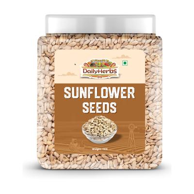 DAILYHERBS Sunflower Seeds for Eating | High in Protein and Fibers Sunflower Seeds