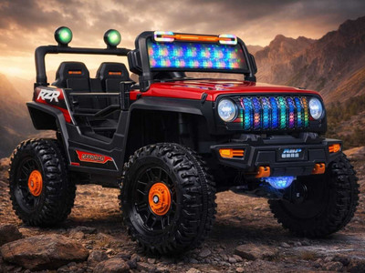 Pandaoriginals ROXX 4X4 Ev With Music And Lights, Forward and Bac... more