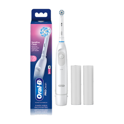 Oral-B Pro Clean. 2 Min Timer, Dentist Inspired Round Brush Head,Battery Electric Toothbrush