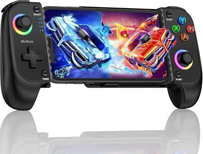 Melbon Bluetooth Mobile Gaming Controller for Android & iOS | Cloud Gaming Ready Bluetooth Gamepad