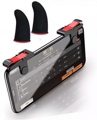 TooHype Pack 2 Trigger+Finger sleeve Mobile pubg/ FauG/ Free Fire/Call of Duty Free fire Gaming Accessory Kit