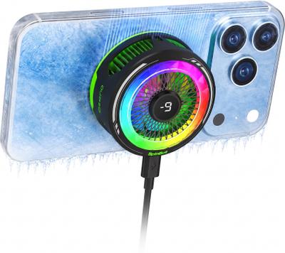 SpinBot IceDot MAG V2 20W Magnetic Mobile-phone Cooler |Large Cooling Surface|RGB| Gaming Accessory Kit