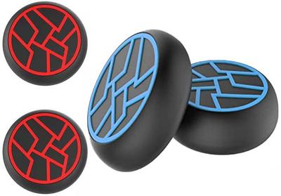 PSS Thumb Grip Cap Non-Slip Rocker Cap Joystick Button Protective Thumb Grips ,4PC Gaming Accessory Kit