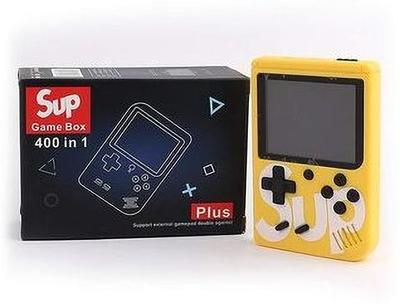 HG WORLD Sup R35X 1 Player Retro 400 In 1 Classic Video Game Portable Handheld Gaming Console Revisit Childhood,old video game (Best Gift & Fun) for All Ages 32 GB with Full HD AV Output, Video Game Hand, Single Player