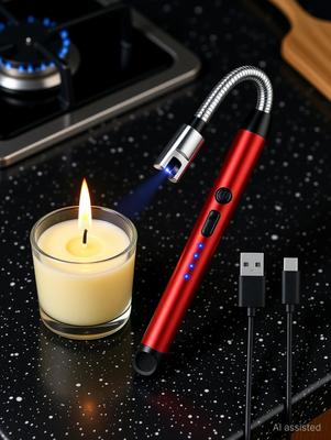 Praaj Steel Electronic Gas Lighter