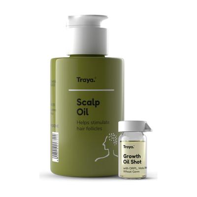 Traya Scalp Oil with Growth Oil Shot | Hair Oil for Hair Growth Hair Oil