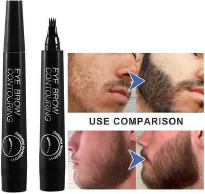 manasona New Waterproof Beard Pencil Filler For Men Styling Beard Beard Cream