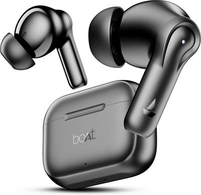 boAt Airdopes 161, Adv 4Mic ENx, 50H Battery,Fast Charge,13mm Driver, Metallic Finish Bluetooth