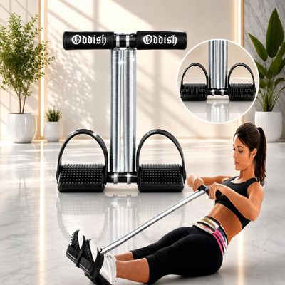 Oddish Tummy Trimmer 12-inch Double Spring Ab Exerciser
