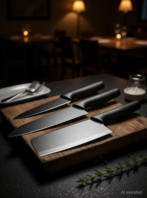 Mamkom 1 Pc Stainless Steel Knife Set High Carbon , Meat, Pairing, Vegetable Knife for Kitchen_77