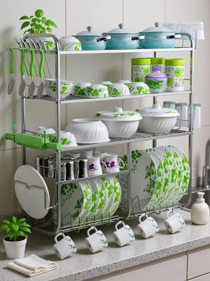 AVAIL Utensil Kitchen Rack Steel Stainless 5 Layer Mount|Dish Rack