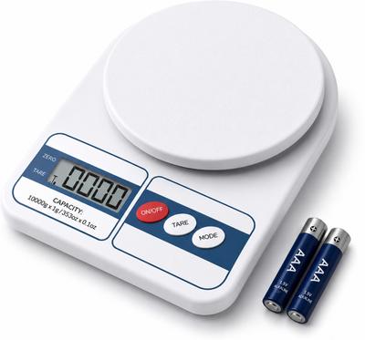 NIBBIN Multi-Purpose Food Weight Machine 10kg Capacity with Easy Read Display Digital Kitchen Timer