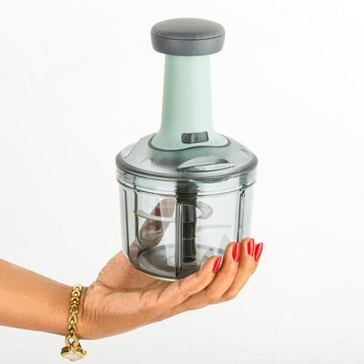 Ecodex Manual Push Chopper 900ml Steel Blade Hand Press Vegetables Chopper Kitchen Kitchen Tool Set