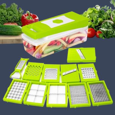 Billi Vegetable Grating and Slicing Tool with Lid Container Kitchen Tool Set