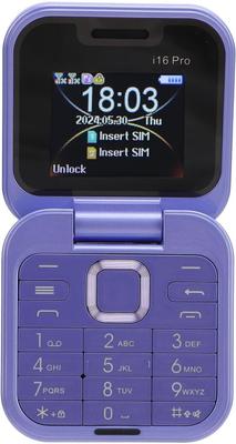 Mobilezone Rock X Flip Dual Sim Keypad Mobile with 1.8"Display Flip/Fold Call & SMS