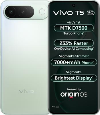 vivo T5 5G (Silver Green, 256 GB)