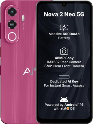 Ai+ Nova 2 Neo 5G (Red, 64 GB)