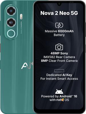 Ai+ Nova 2 Neo 5G (Green, 128 GB)