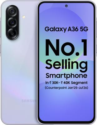 Samsung Galaxy A36 5G (Awesome Lavender, 128 GB)