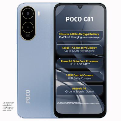 POCO C81 (Sky Blue, 64 GB)