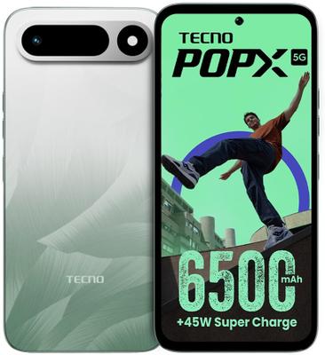 Tecno POP X 5G (Ripple Green, 128 GB)
