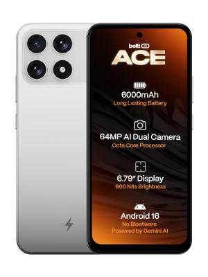 BOLTT ACE 5G (Arctic White, 128 GB)