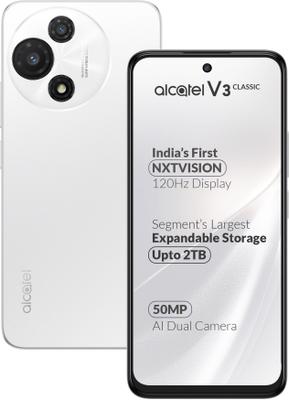 Alcatel V3 Classic 5G (Halo White, 128 GB)