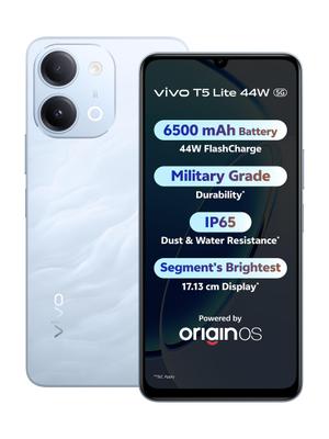 vivo T5 Lite 44W 5G (Wave Blue, 128 GB)