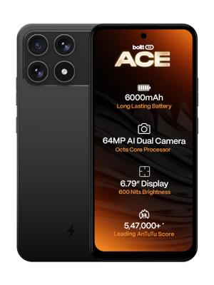 BOLTT ACE 5G (Midnight Black, 64 GB)