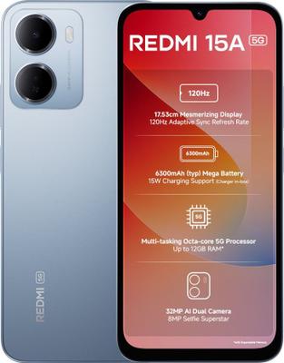 REDMI 15A (Awesome Blue, 128 GB)
