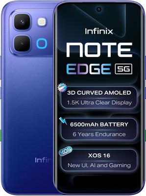 Infinix Note edge (Stellar Blue, 256 GB)