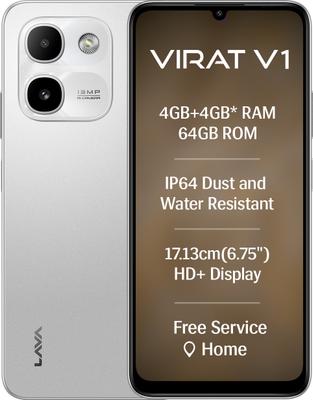 LAVA Virat V1 (Himalayan Silver, 64 GB)