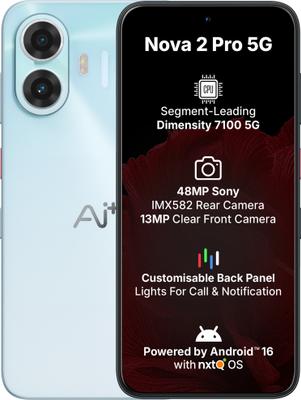 Ai+ Nova 2 Pro 5G (Blue, 128 GB)