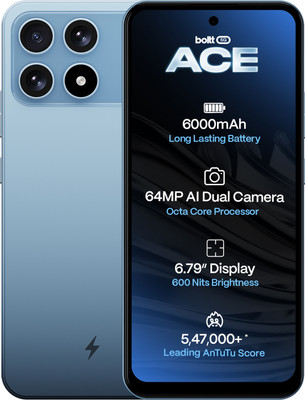 BOLTT ACE 5G (Sky Blue, 128 GB) (6 GB RAM)