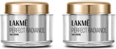 Lakmé Perfect Radiance Brightening Day Cream, Pack of 2