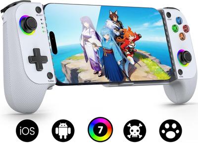 Aannie Phone Controller for iPhone & Android, Ergonomic Grip, Bluetooth Operated Motion Controller