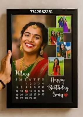 JNEX MDF Wall Photo Frame