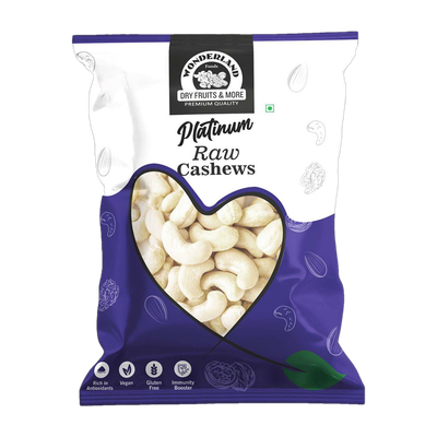 WONDERLAND Premium Raw White Cashews