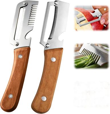 Velmi Multi-Use Stainless Steel Vegetable Peeler Set of 2 Kitchen Gadget NA Peeler Set