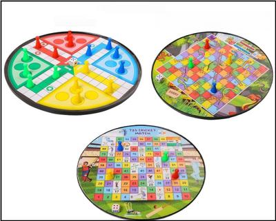3 IN 1 LUDO BOARD GAMES (BOARD GAMES)