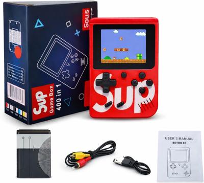 Retro Handheld Gaming Console with 400 in 1 Classic Games, Rechargeable Battery