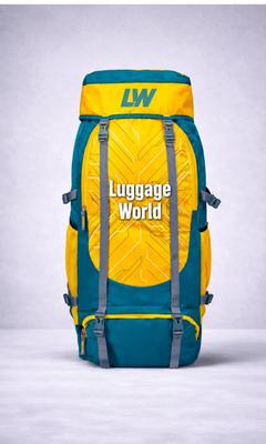 LUGGAGE WORLD Travel Rucksack Backpack Hiking Outdoor Travelling Luggage Backpack Bags Rucksack - 55 L