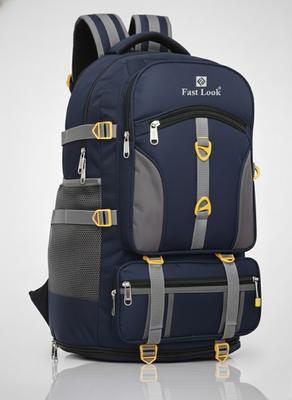 Fast look Travel for Outdoor Sport HikiIng bag blue Waterproof Backpack Waterproof Backpac Rucksack - 70 L