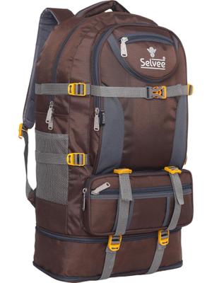 selvee Travel Rucksack Backpack for Sport Camping Hiking Trekking Bag For Men and Women Rucksack - 65 L