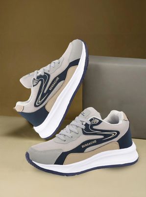 Bersache Men's Casual Sneakers, Cushioned Insole, Slip-Resistant