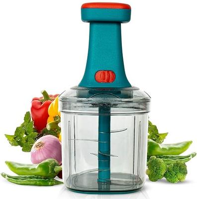 PRICHI by PRICHI Manual Hand Press Push Chopper for Effortless Chopping Vegetables & Fruits Vegetable Chopper