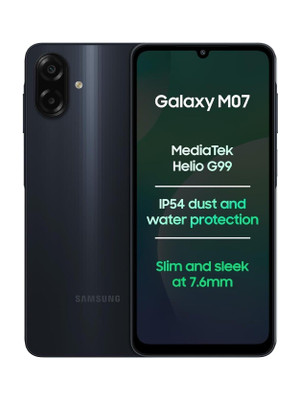 Samsung Galaxy M07 (Black, 64 GB)