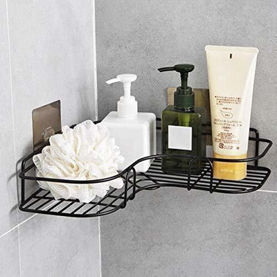 Bliss Kitchen Stainless Steel Soap Dish Sponge Holder Self Adhesive Wall Mounted (Silver)